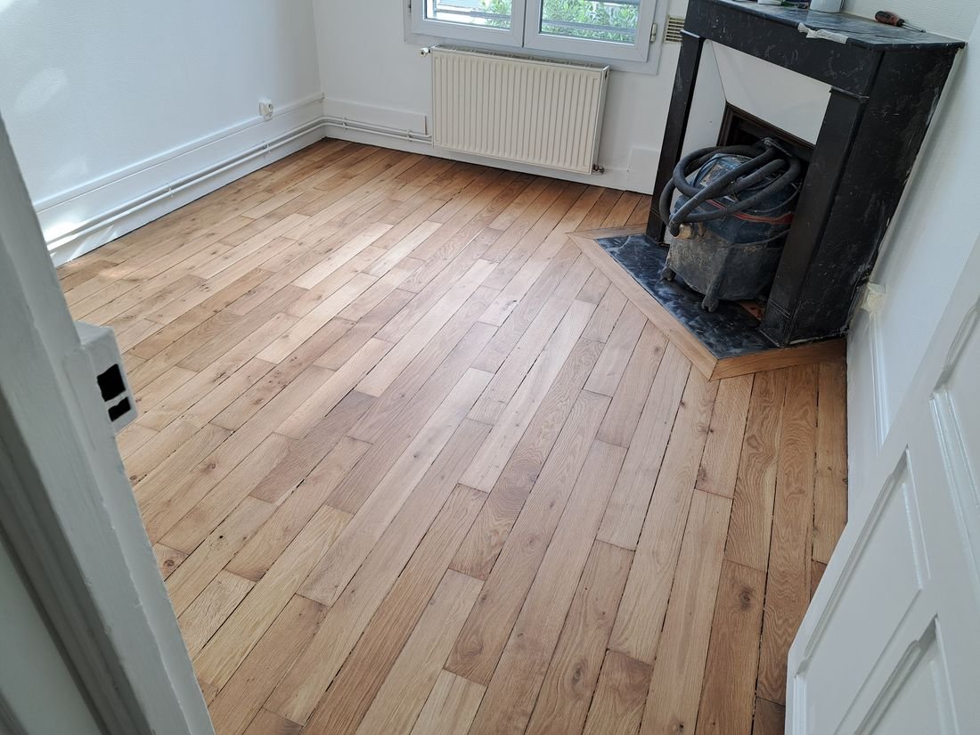 Parquet rénové rue de Vanves à Boulogne